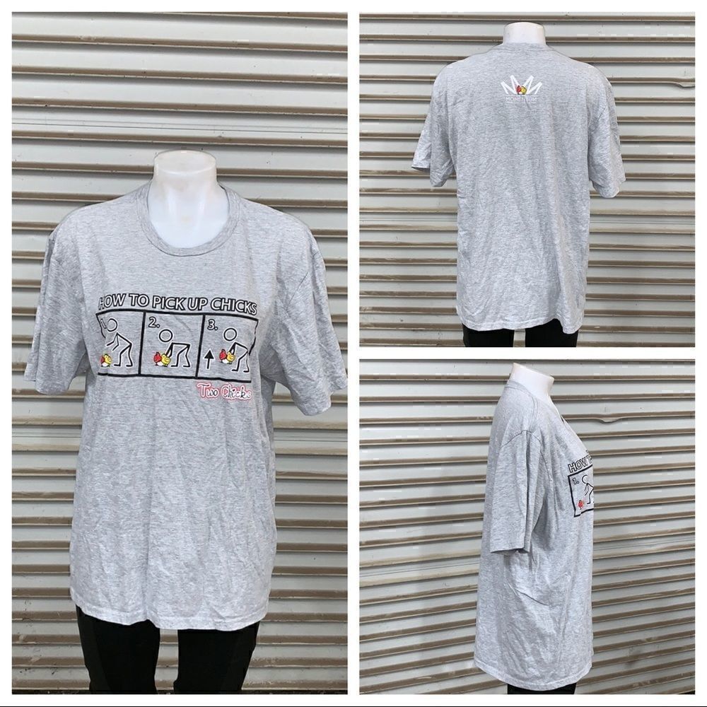 District Made graphic tshirt how to pick up chicks